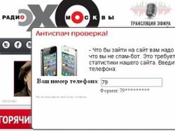 Радио, Эхо Москвы, сайт, мошенники