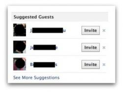 Новая опция, рекомендации гостей, Facebook