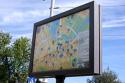  Минск, билборды,  карта города,   QR-код